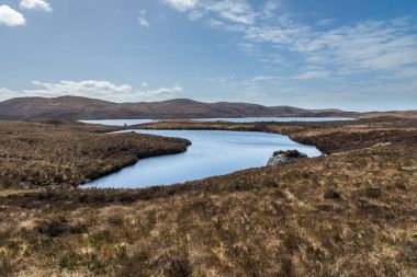 Achnahirad Bay ve plaj.
