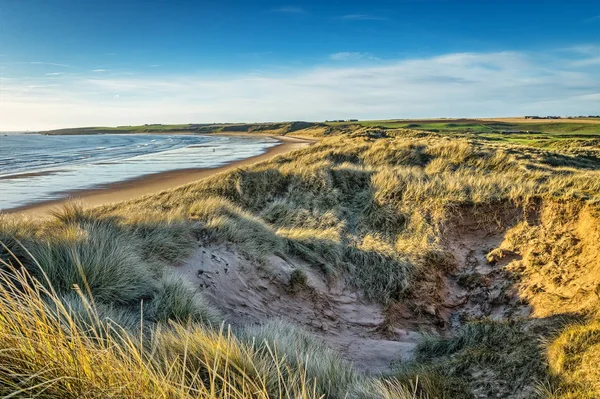 Cruden Bay tepeleri.