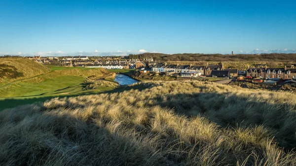 Cruden Bay ve dunes.