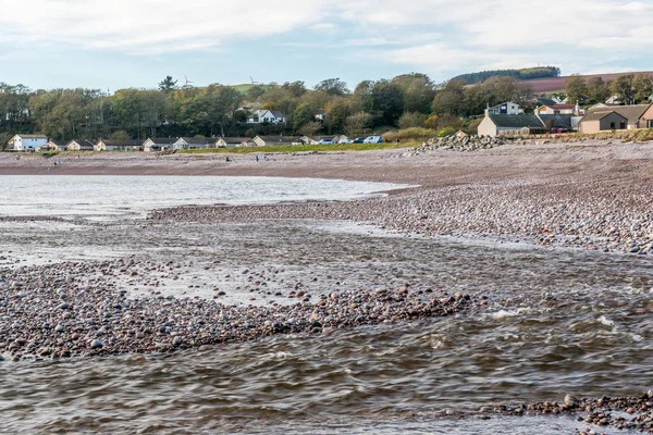 Inverbervie Çakıl Plajı. — Stok fotoğraf