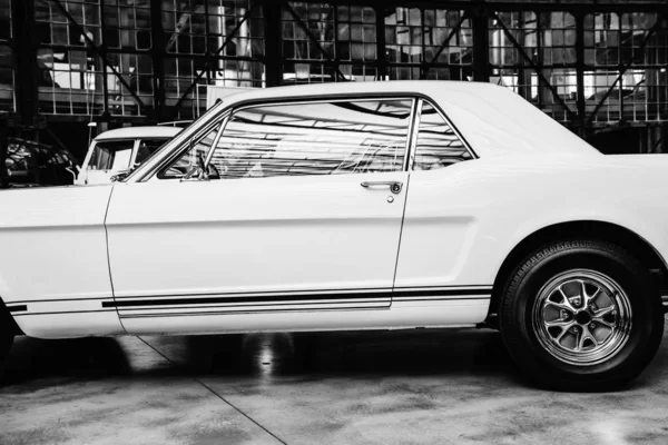 Vintage Transport Retro Car Beautiful Exhibition Transport — Stock Photo, Image