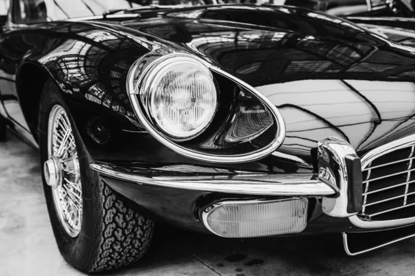 Klasik Araba Güzel Eski Tarz Nakliye Sergisi — Stok fotoğraf