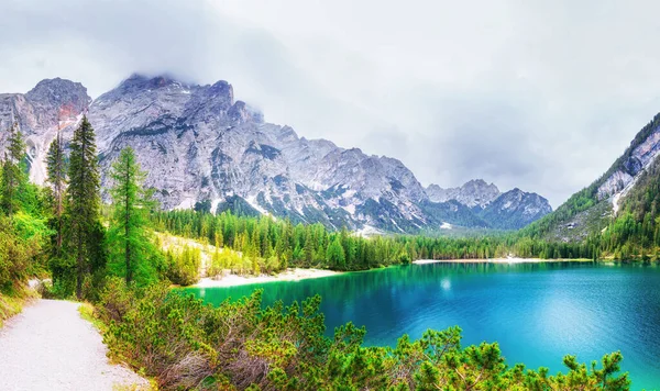 Lake Strbske Pleso High Tatras Mountain Slovakia Europe — Stock Photo, Image