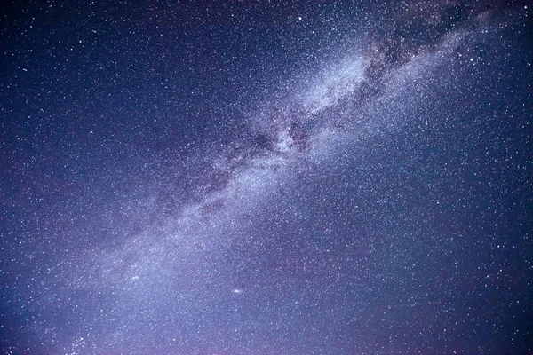 Ζωντανός Νυχτερινός Ουρανός Αστέρια Και Νεφέλωμα Και Γαλαξία Αστρόφωτο Ουρανού — Φωτογραφία Αρχείου