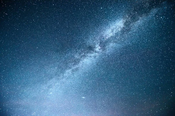 Céu Noturno Vibrante Com Estrelas Nebulosa Galáxia Céu Profundo Astrofoto — Fotografia de Stock