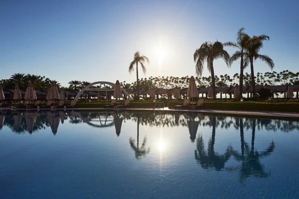 Popular Resort Pools Water Parks Turkey Hotel Resort — Stock Photo, Image