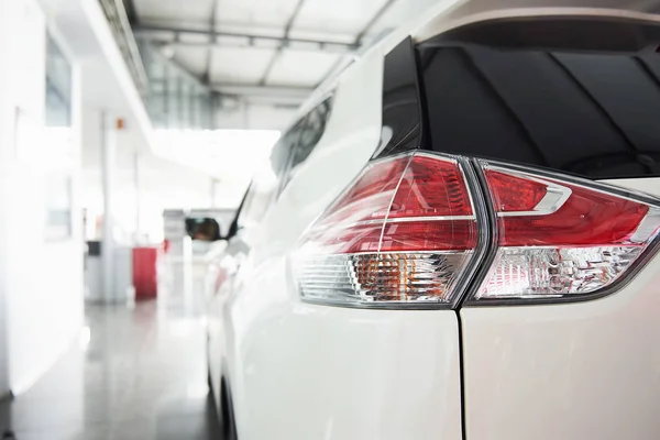 Vista Trasera Lujo Coche Salón — Foto de Stock