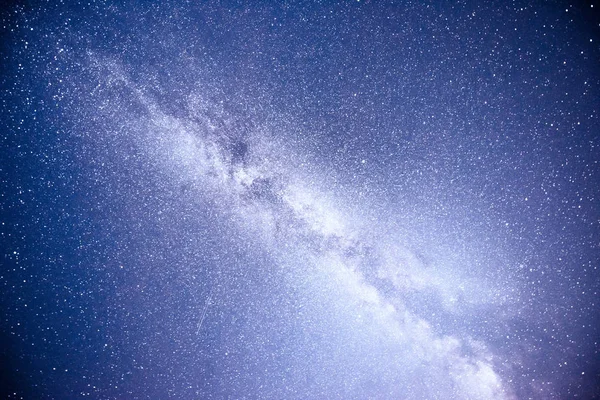 Lebendiger Nachthimmel Mit Sternen Und Nebel Und Galaxie Deep Sky — Stockfoto