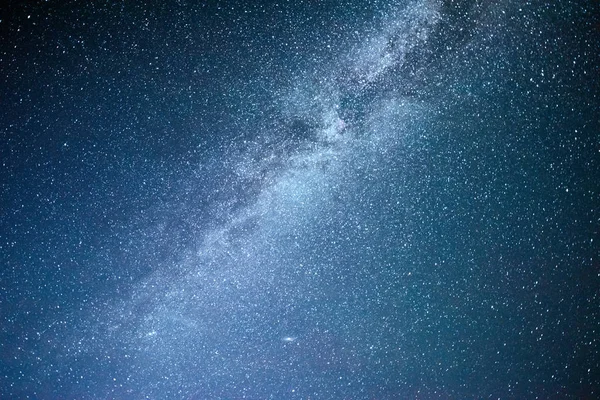 Vibrant Night Sky Stars Nebula Galaxy Deep Sky Astrophoto — Stock Photo, Image