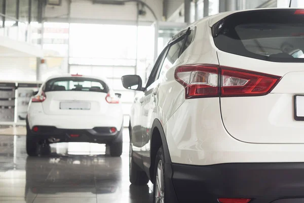 Rear View Luxury Car Salon — Stock Photo, Image