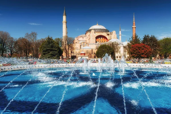 Ahmed Szultán Mecsetje Világít Kék Mecsettől Isztambul Törökország — Stock Fotó