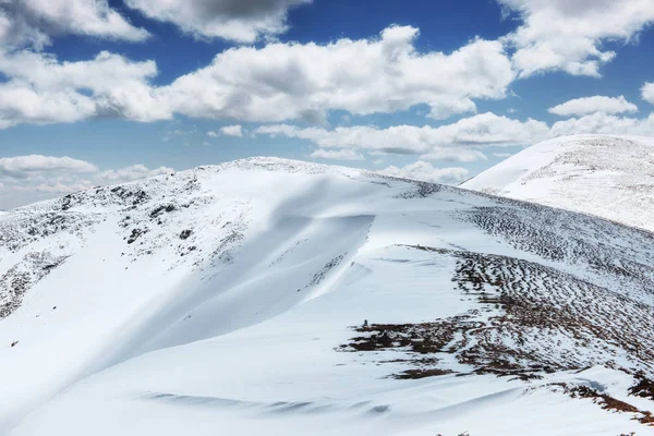 Jour Printemps Coloré Sur Les Chaînes Montagnes Dans Parc National — Photo