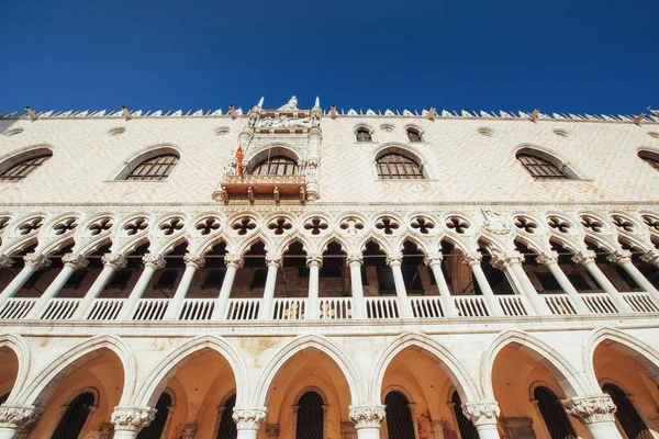 마르코 Piazza San Marco 베네치아의 Campanile Bell Tower 이탈리아 — 스톡 사진