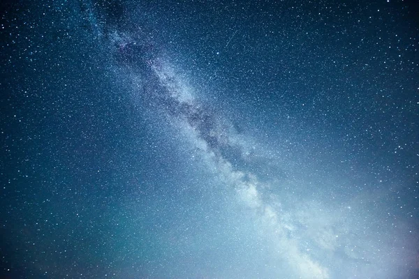 Vibrant Night Sky Stars Nebula Galaxy Deep Sky Astrophoto — Stock Photo, Image