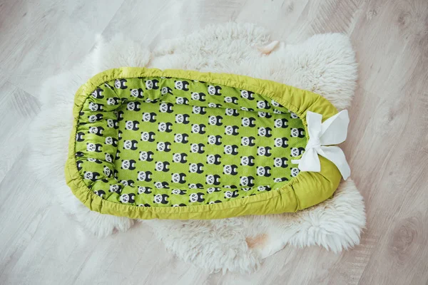 Ropa Cama Para Niños Hermosos Textiles Brillantes Feliz Infancia —  Fotos de Stock