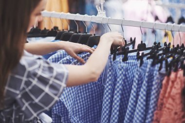 Kıyafet Dükkanı Kostüm Mağazası Moda Moda Konsepti.