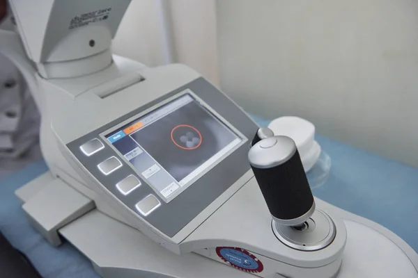 Dispositivo Digitalização Visão Diagnóstica Dos Pacientes — Fotografia de Stock