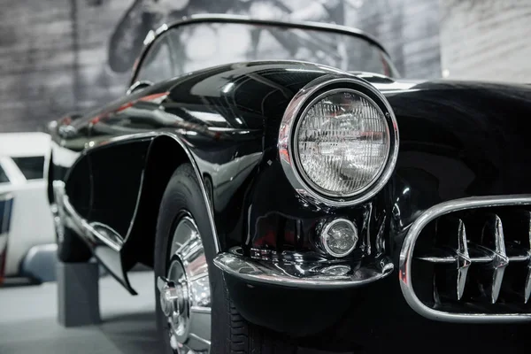 Sinsheim Germany October 2018 Technik Museum Headlights Wheels Front View — Stock Photo, Image