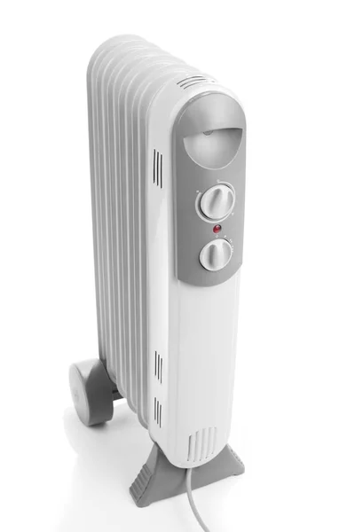 Modern heater on white background — Stock Photo, Image
