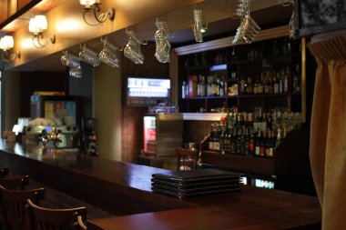 parlak renklerde Avrupa Restoran