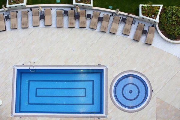 Modern interior of swimming pool — Stock Photo, Image