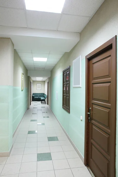 European hallway of modern clinic — Stock Photo, Image