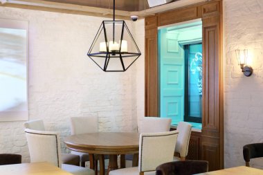 parlak renklerde Avrupa Restoran