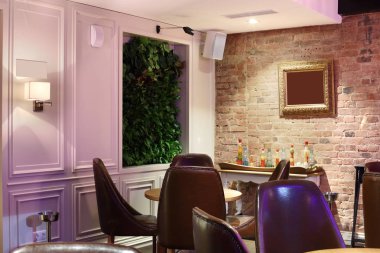 parlak renklerde Avrupa Restoran