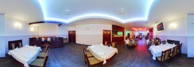 parlak renklerde Avrupa Restoran