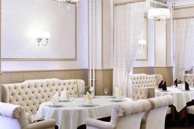 parlak renklerde Avrupa Restoran
