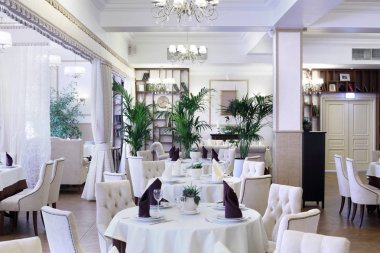 parlak renklerde Avrupa Restoran