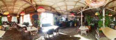 parlak renklerde Avrupa Restoran