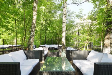 parlak renklerde Avrupa Restoran