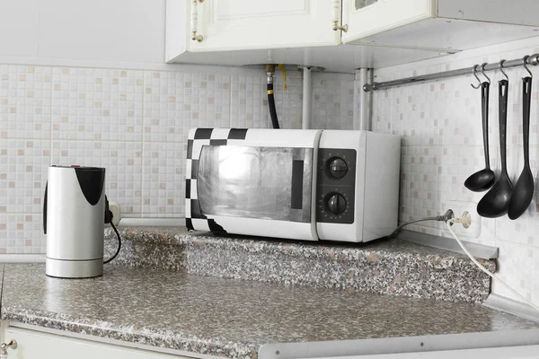 Interior of modern european kitchen — Stock Photo, Image