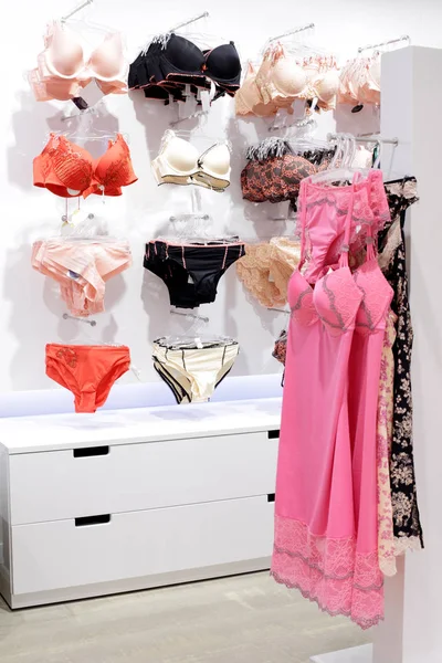 Interior of bright underwear shop Stock Photo by ©fiphoto 45866823