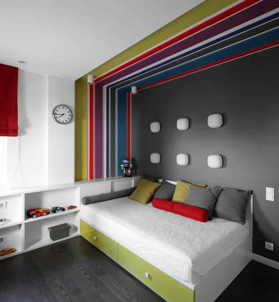 Intérieur coloré de la chambre des enfants — Photo