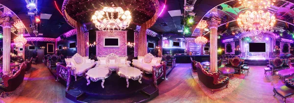 Beautiful european night club interior — Stock Photo, Image