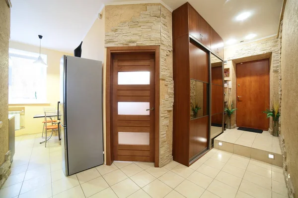 Interior of bright hallway home — Stock Photo, Image