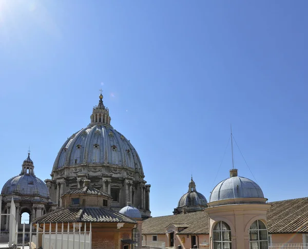 External Peter Basilica Square Rome Italy — Stock Photo, Image