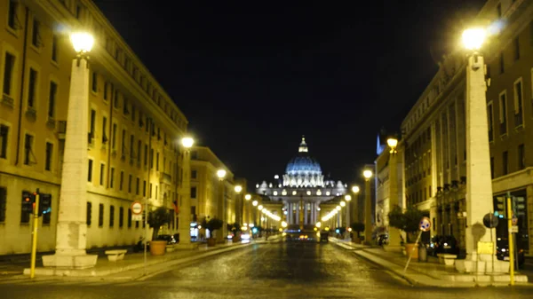Außen Vom Petersplatz Rom Italien — Stockfoto