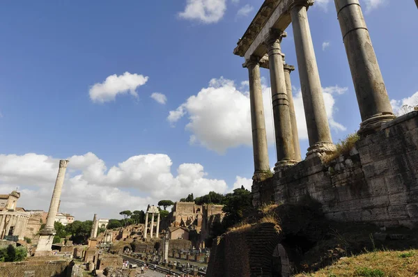 Colosseum Római Romok Róma Olaszország — Stock Fotó