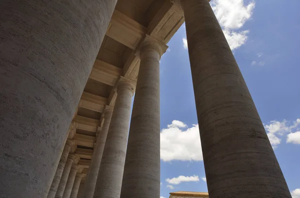 External Peter Basilica Square Rome Italy — Stock Photo, Image