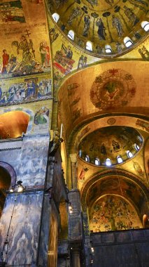 Dini Mozaik Resim St. Marco Kilisesi stajyer kubbe üzerine