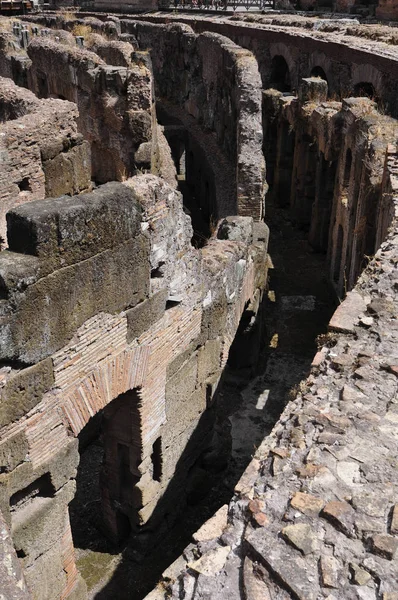 Colosseo Rovine Romane Roma Italia — Foto Stock