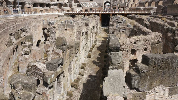 Colosseum Rome Ruïnes Rome Italië — Stockfoto