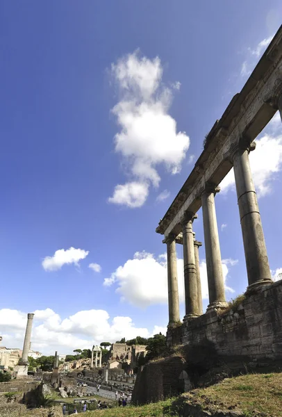 Colosseum Római Romok Róma Olaszország — Stock Fotó