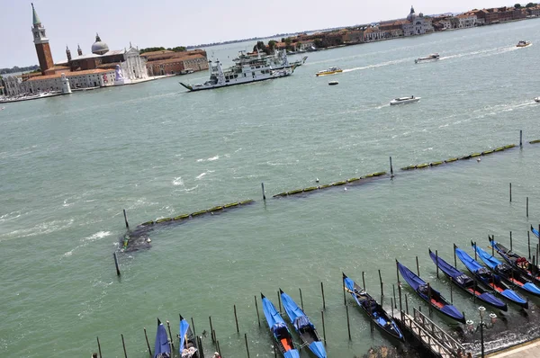 San Giorgio church in the middle of sea outside Venice Italy — Stock Photo, Image