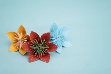 Çiçek origami
