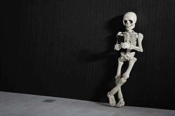 Skelettet i en digital era — Stockfoto