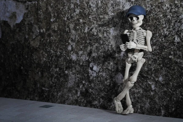 Skelettet i en digital era — Stockfoto